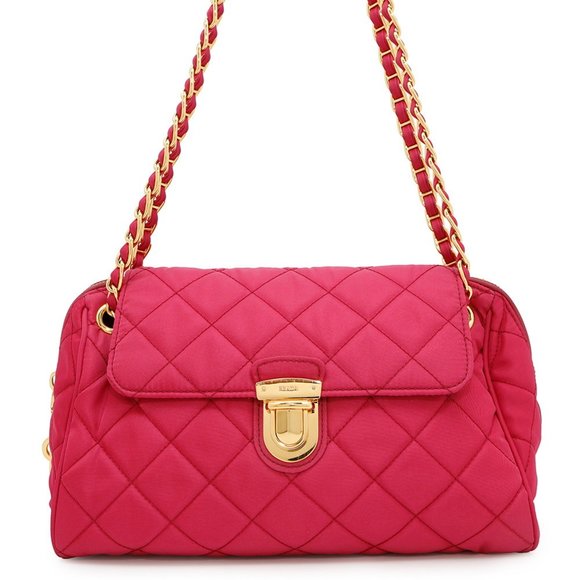 PRADA Pink Shoulder Bag - Picture 1 of 15